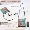 thumbnail image 7 of Kuiaobaty Starfish Sea Shell Print Crossbody Bag for Women, Medium Size Vegan Leather Messenger Handbag Crossbody, Durable Waterproof Hobo Purse with Adjustable Strap for Travel, 7 of 7