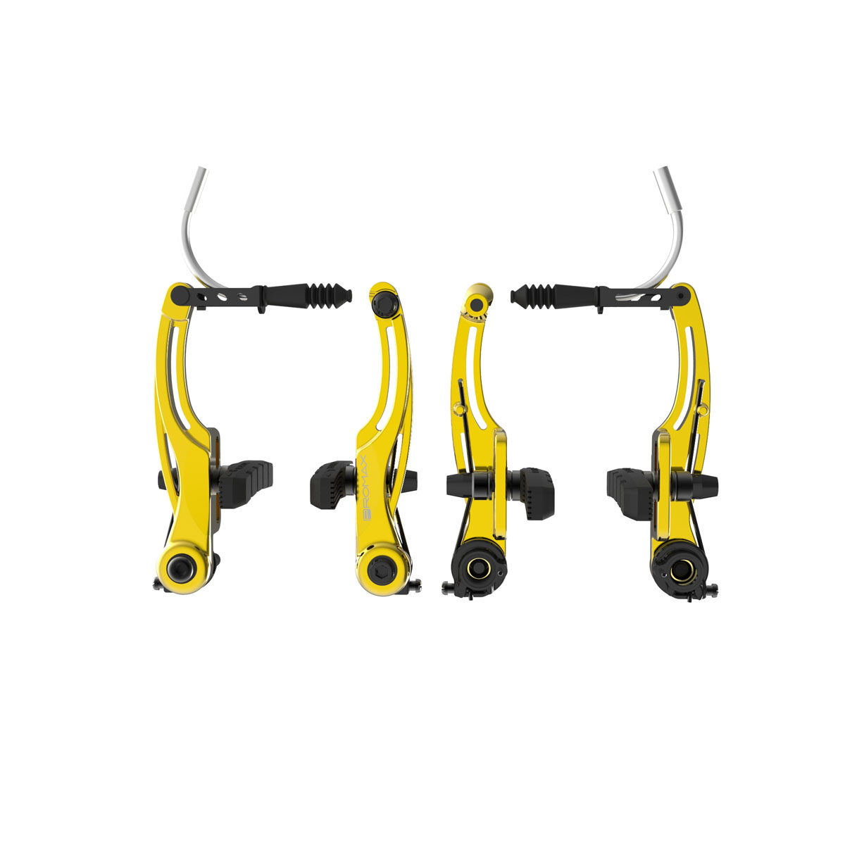 Promax P-1 Linear Pull Brakes 108mm Reach Gold