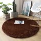 thumbnail image 1 of Alfombra redonda de felpa de seda para colgar en la silla, tapete de yoga, tapete para sala de estar, dormitorio, sofá, tapete antideslizante de fácil cuidado, 1 of 6