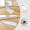 thumbnail image 4 of 8ft Folding Table, Portable Plastic Table for Camping, Picnics, Parties, High Load Bearing Foldable Table White, 4 of 5