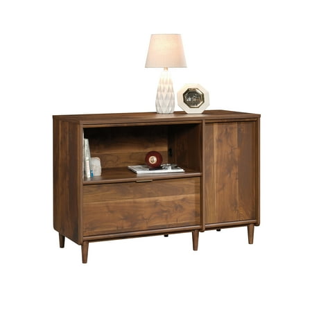 Sauder - Clifford Place Collection TV Cabinet for Most TVs Up to 46" - Grand Walnut