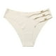 thumbnail image 1 of Bragas ahuecadas Moda elástica Simple Sin costuras Suave Cintura baja Recorte Ropa interior para mujer Beige claro XL, 1 of 8