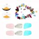 thumbnail image 3 of Cuentas de piedra triturada de 15 colores, cuentas sueltas naturales de forma irregular para joyería DIY, collar, pulsera, pendientes, 3 of 8