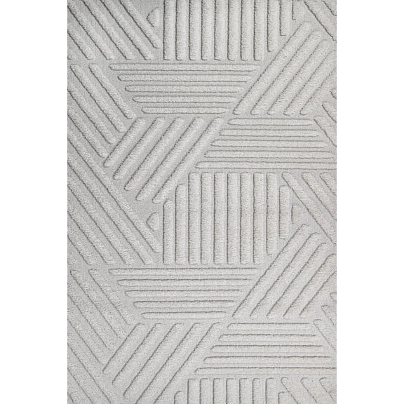 Grey Modern Area Rugs for Living Room Washable Rugs Boho Moroccan Area Rug Soft Neutral Geometric Bohemian Carpet Distressed Indoor Rug for Bedroom Dining Room Office Foldable Nonslip Rug