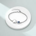 thumbnail image 5 of Infinity Cremation Jewelry Urn Bracelet for Ashes for Women Urn Bracelets for Human / Pet Ashes Bangle - Memorial Jewelry Gifts for A Loss of Loved Ones, 5 of 7