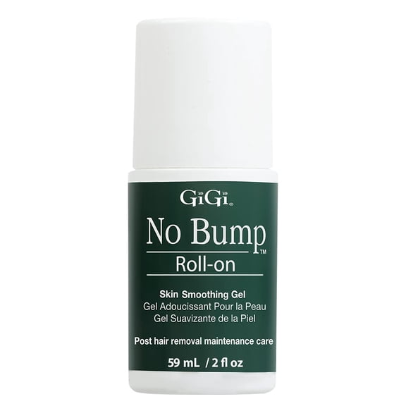GiGi No Bump Roll-On Gel and Ingrown Hair Treatment for Post-Wax and After Shave Care, 2 oz