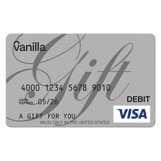 25 Vanilla Egift Visa Virtual Account Email Delivery Walmart