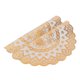 thumbnail image 4 of Paquete de 2 manteles individuales de 30 x 30 cm para bodas y fiestas elegantes, estilo 03 Golden Glamour, 4 of 8