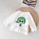 thumbnail image 3 of Camiseta de manga larga con estampado circular para niños y niñas, ropa de otoño, Tops de cuello redondo de dibujos animados de Anime, 3 of 4