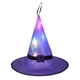 thumbnail image 3 of sombrero de bruja iluminado,sombrero de bruja iluminado con led de halloween que brilla intensamente colgando,decoración cosplay accesorios de vestuario decoración de las mujeres,luces de, 3 of 9