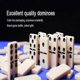 thumbnail image 3 of 2025 1 Set Domino in Durable Brown Wooden Box Domino Tiles Classic Numbers Table Game for Boys Girls Party Favors, 3 of 5