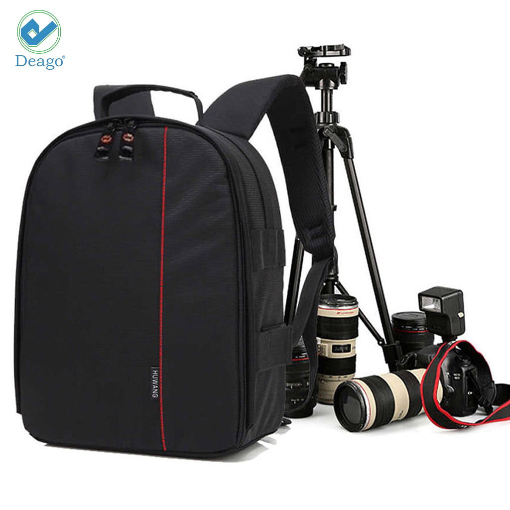 Amazon.com : Golkcurx Camera Bag for DSLR/SLR Cameras，Camera Backpack  Waterproof for Photographers Dark Grey S : Electronics