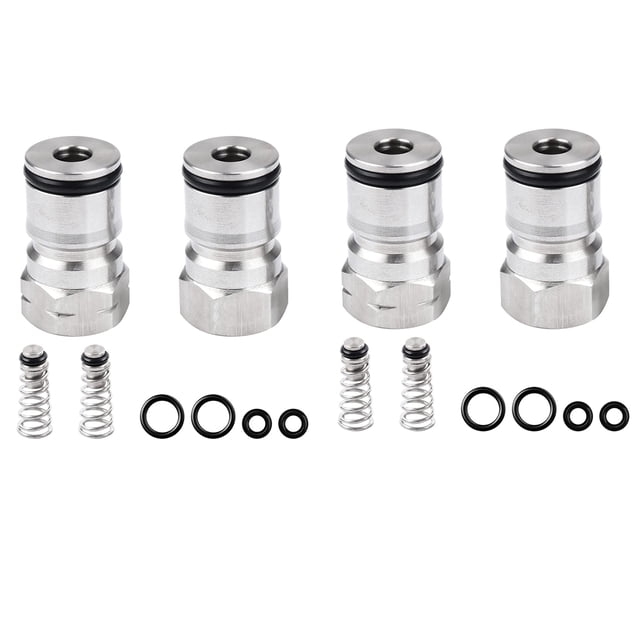 2X Keg Post for Cornelius Type Ball Lock Keg Stainless Steel Keg Post with Poppet Keg Post