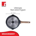 thumbnail image 4 of Aluminium Ultimate Non-stick Frying Pan 28cm, 2.5 Liters | Heat Dot Technology Base, Food Safe, Grey, 4 of 4