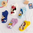 thumbnail image 4 of 5 Pack Womens Minnie Show Socks Soft and Breathable Socks, 4 of 4