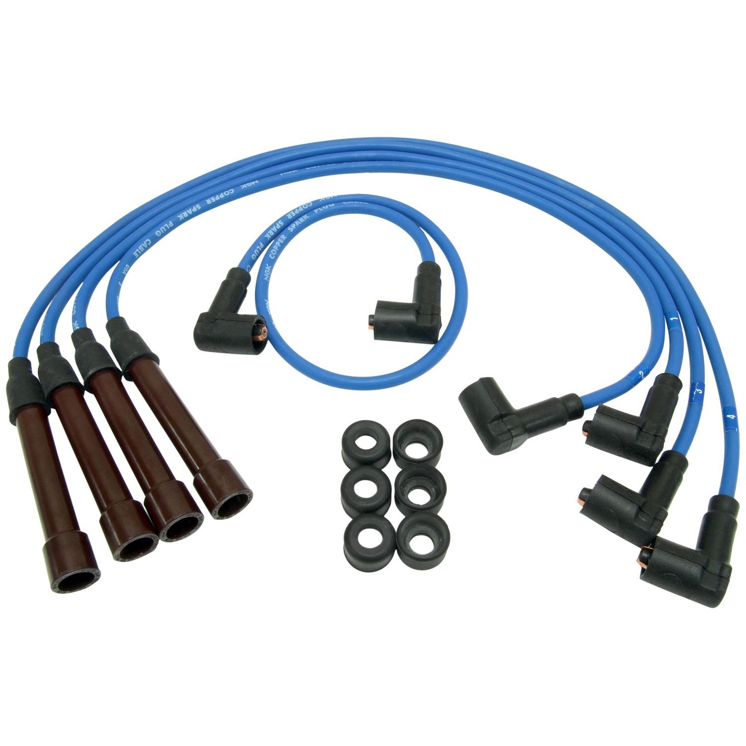 AM Autoparts Spark Plug Wire Set For BMW 1987-1991 (325e, 325i, 525i, 528e, Etc.) – 10-Year Warranty