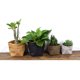 thumbnail image 5 of Almacenamiento del organizador del bolso  respetuosa del medio ambiente reutilizable de la bolsa de papel decorativa 8x8x15cm kusrkot Maceta para plantas suculentas, 5 of 8