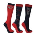 thumbnail image 1 of HYCONIC  Adult Patterned Socks (Pack of 3), 1 of 1