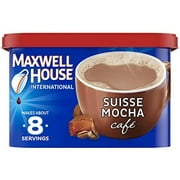 Maxwell House International Suisse Mocha Cafe Beverage Mix, 7.2 Oz Canister