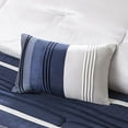 thumbnail image 2 of Blaire 7 Piece Comforter Set Navy King, 2 of 4