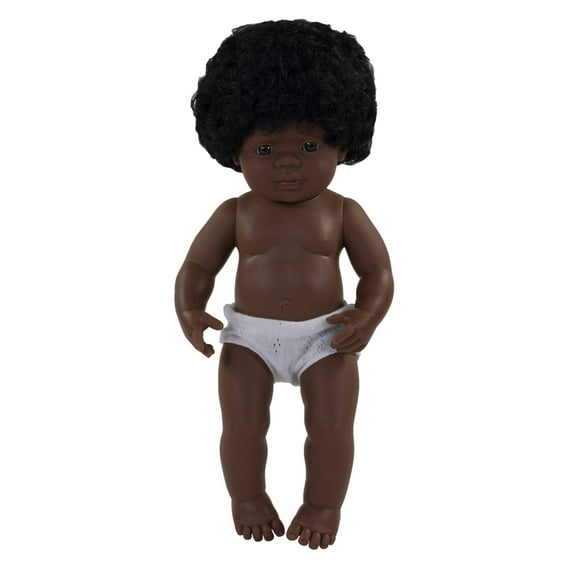 MINILAND EDUCATIONAL 15IN BABY DOLL AFRICAN AMERICN GIRL