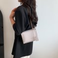 thumbnail image 3 of Bolsa De Hombro Bolsos cruzados para mujer, bolso cuadrado a la moda, cadena, bolso informal para mujer (blanco) Likrtyny Para Estrenar, 3 of 3