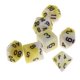 thumbnail image 1 of de 7 dados D&D , dados de plástico, dados de dragones y mazmorras, dados poliédricos para dados de dragones y mazmorras Dnd Rpg Amarillo CUTICAT Juegos de dados poliédricos, 1 of 8