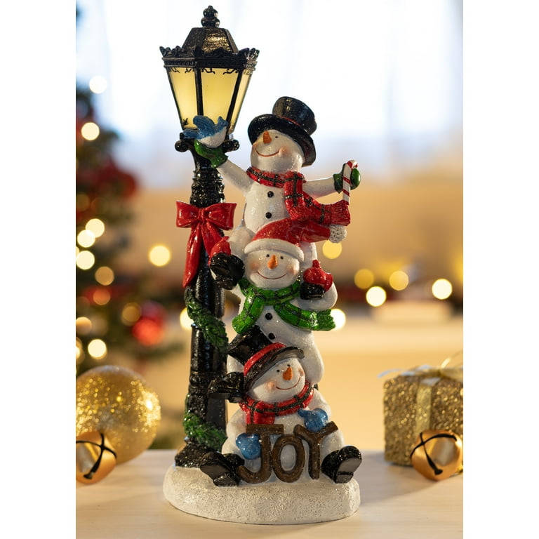 DEMDACO Heartful Home Holiday Snowman Polka Dot Ghana
