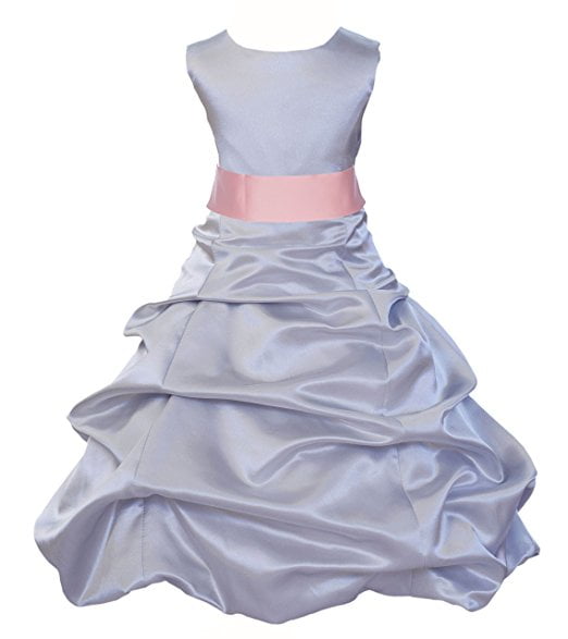silver special occasion dress