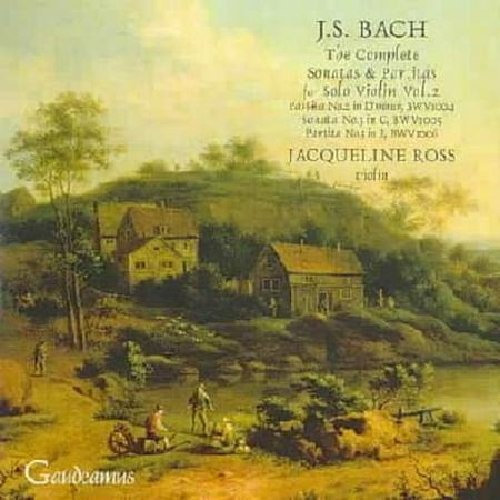 Bach Sonata Violin - J.S. BACH: THE COMPLETE SONATAS & PARTITAS FOR SOLO VIOLIN, VOL. 2