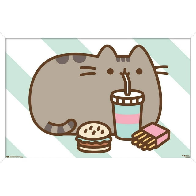 Pusheen - Food Wall Poster, 14.725" x 22.375"