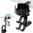 thumbnail image 6 of Mosiee Desk Clamp Headphone Hanger And Game Controller Organizer For Home Use, 6 of 8