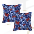 thumbnail image 3 of Bingfone Decorative Pillow Covers 16"X16" Abstract Colorful Butterflies Couch Pillow Cases Modern Farmhouse Covers For Couch Sofa Bed, 3 of 9