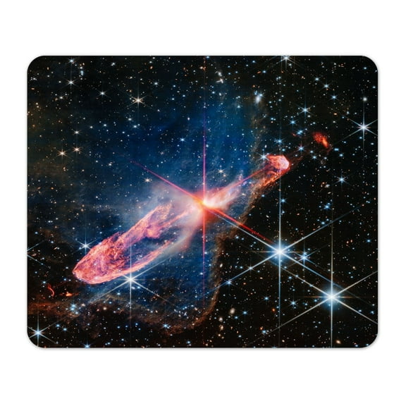 James Webb Telescope Herbig-Haro 46/47 Mouse Pad 1/8 Thick