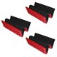 thumbnail image 1 of 3X Personalizado Plegable Almohadilla del Asiento A Prueba de Agua de Espuma Cojin de Silla Rojo + Negro, 1 of 1