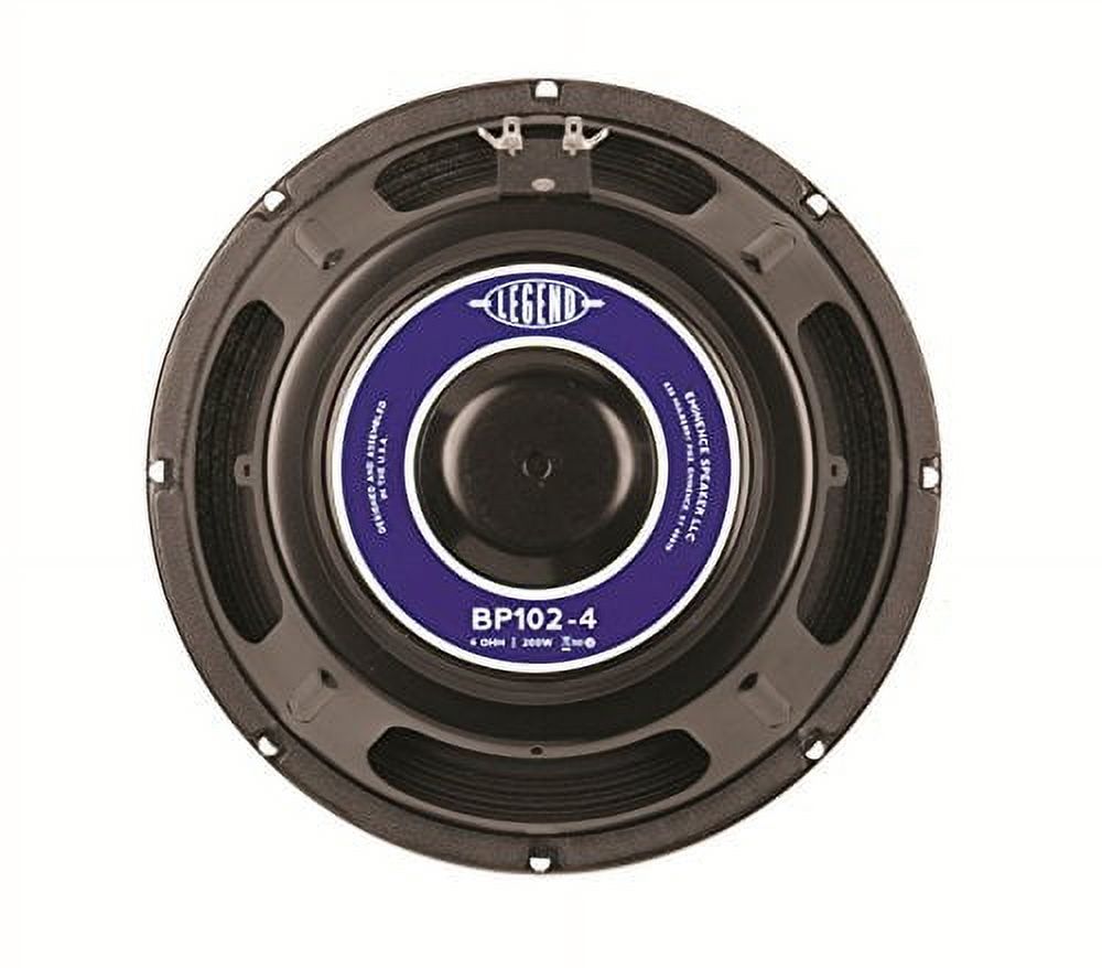 Eminence Legend BP102-4 10" Bass Guitar Speaker, 200 Watts at 4 Ohms