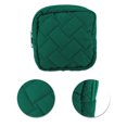 thumbnail image 4 of Unique Bargains 1 Pc Lady Portable Square Lipstick Bag for Outdoor Activities Green Polyester, 4 of 6