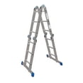 thumbnail image 3 of Escalera Multiposiciones 12 Peldaños Acero Aluminio 3.54 Mts Peldaños 706633, 3 of 4