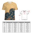 thumbnail image 2 of Paisley T-Shirts Casual T-Shirt Short Sleeve Women Trendy Tshirt Beach Custom Tops, 2 of 5