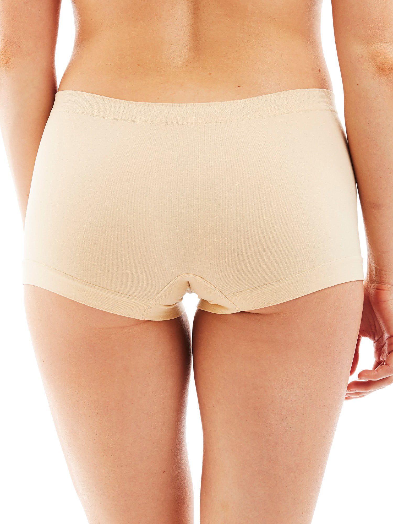 Caramel Cantina Women's 6 Pack Plus Size Boyshort Panties Underwear 