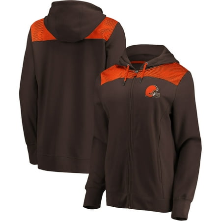 Cleveland Browns Fanatics Branded Women's Team Best Full-Zip Hoodie -