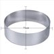thumbnail image 2 of 2X Molde de Pastel Redondo de 4/6/8 Pulgadas, Juego de Herramientas para Hornear de Acero Inoxidable,Cortador de Galletas, Anillos para Magdalenas en IngléS, Anillos para Tarta DIY, 2 of 5
