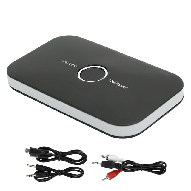 Adaptador de audio estéreo inalámbrico Bluetooth 5.0 2 en 1, receptor y transmisor para ordenador y TV.