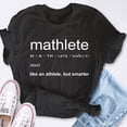 thumbnail image 4 of EcoLoom Mathlete Definition Nerd Geek Math Math Short Sleeve Unisex T Shirt, 4 of 6