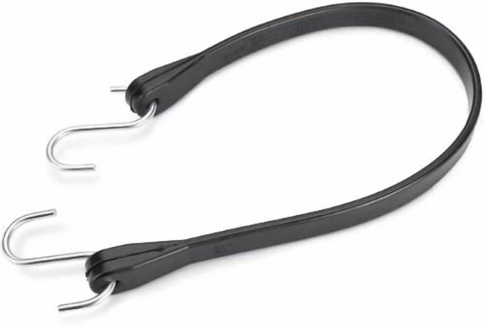 Max MM08 14" Black EPDM Rubber Tarp Bungee Cord Straps - Quantity of 30
