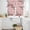 Pink, variant on Pink Flowers Kitchen Curtains Sets for Windows 24 Inch Length, Spring Floral Butterflies Black White Striped Farmhouse Rod Pocket Window Treatments Tier Curtains and Valances Set for Bedroom/Bathroom