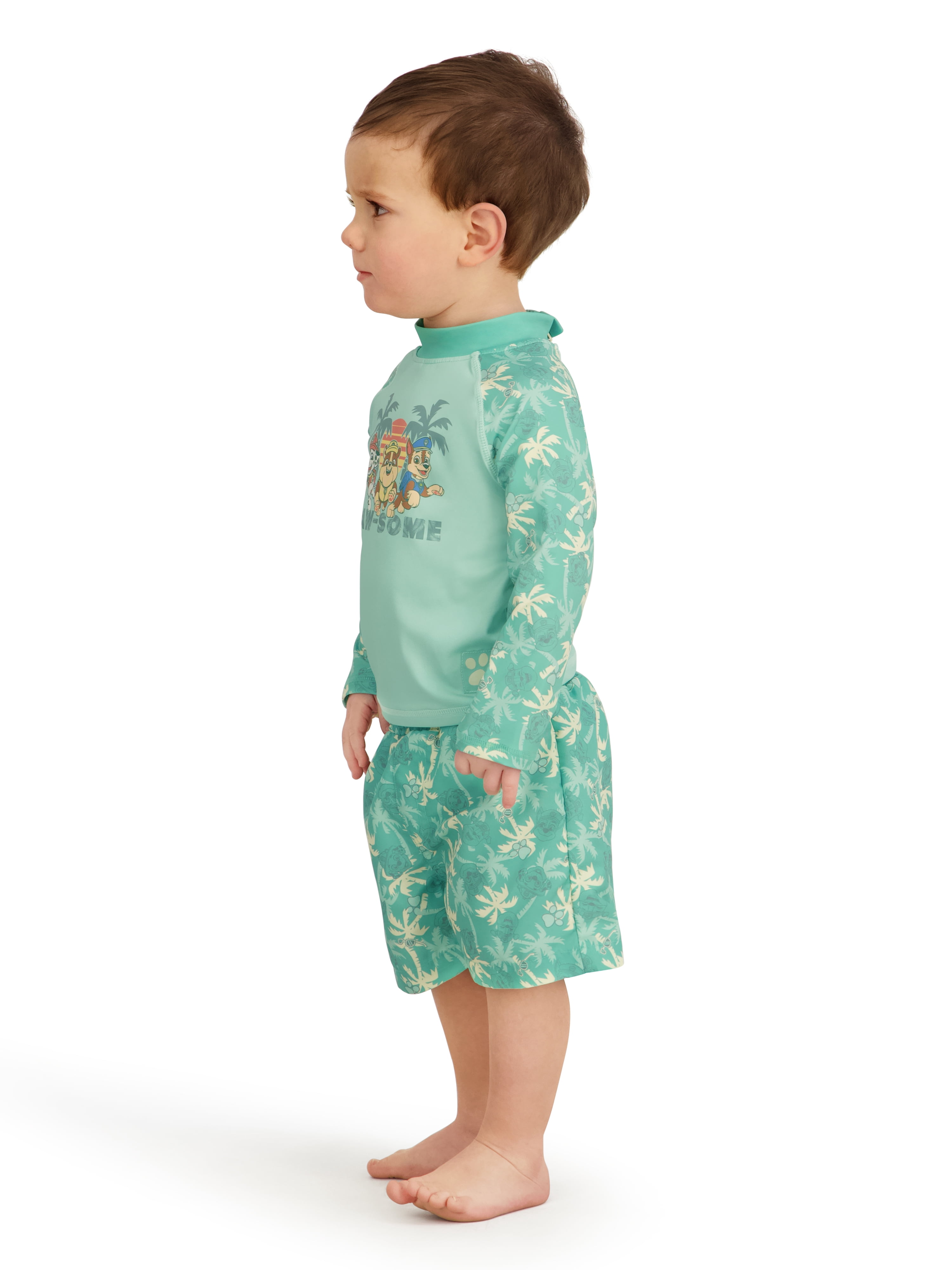Character Toddler Boy Rash Guard Swim Set, 2- Pieces, Sizes 12M- 5T