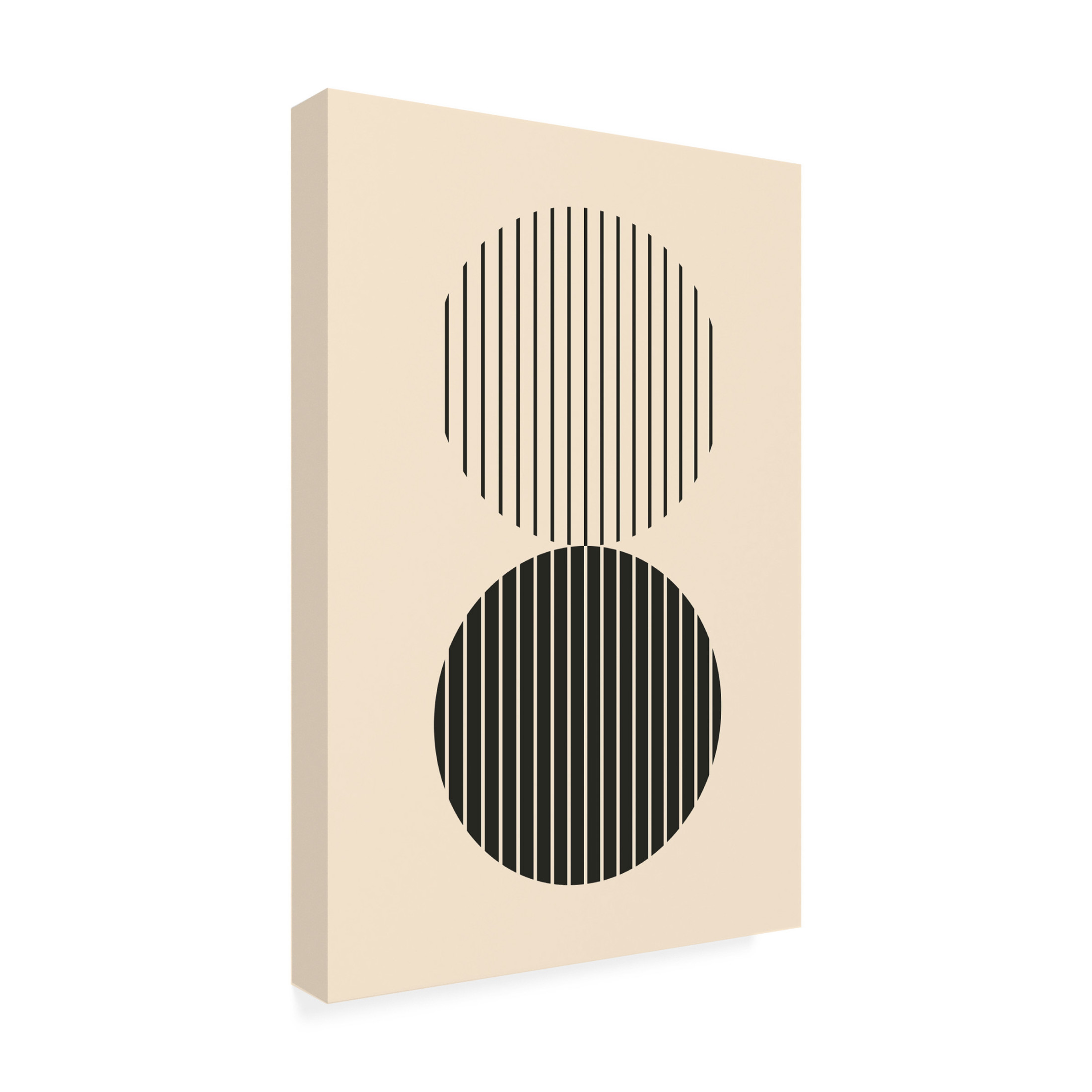 Trademark Fine Art jay stanley Minimal Circle Vibes 4 Canvas Wall Art