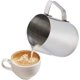 thumbnail image 1 of Tanque de espuma de leche de acero inoxidable - La mejor taza de vapor para espuma de leche - Medición de crema interna de fácil lectura - Producción de espuma de café maccha, leña,, 1 of 8