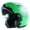 Glossy Green, variant on 1Storm Motorcycle Street Bike Modular/Flip up Dual Visor/Sun Shield Full Face Helmet HG339 Matt Black